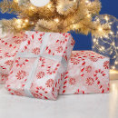 Search for pink candy cane wrapping paper Red