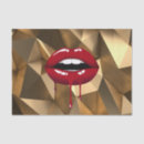 Search for red lips tissue paper Girly