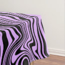 Search for purple black tablecloths Stripes