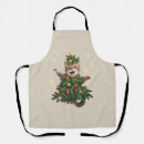 Search for christmas cat aprons Festive