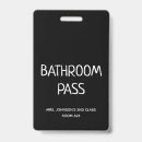 Search for bathroom pass Elementary school