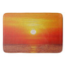 Search for ocean sunset bath mats Hawaii