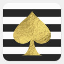 Search for black spades stickers Gold
