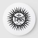 Recherche de symbole religieux horloges Catholique