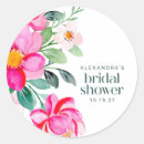 Search for bright floral stickers Botanical