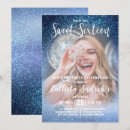Recherche de aqua 16ans anniversaire invitations Étincelant