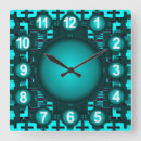 Recherche de technologie horloges Bleu