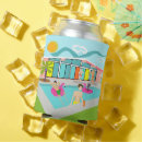 Search for pink flamingo can coolers Vintage