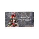 Search for old barn return address labels Western