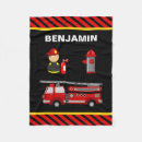 Search for fire truck blankets Boys