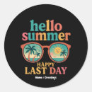 Search for last day school stickers Happy