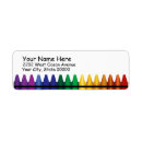 Search for crayon return address labels Teacher
