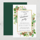 Recherche de rose noël invitations Rouge et vert