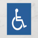 Search for disability vertical postcards Disabled