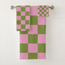 Search for gingham bath towels Pink