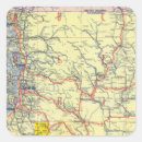 Search for road map stickers Idaho
