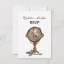 Recherche de globe monde invitations Vintage