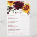 Search for fall bridal shower games Sunflowers