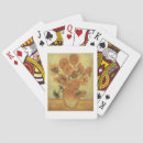 Search for vincent playing cards Sunflowers