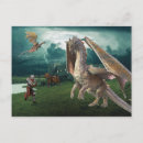 Recherche de medieval cartes postales Dragon