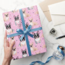 Search for dog lovers wrapping paper French bulldog