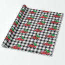 Search for black and white check wrapping paper Plaid