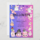 Recherche de kawaii halloween invitations Fête d'halloween