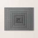 Search for black and white optical illusion puzzles Unique
