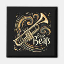 Recherche de musique de jazz magnets Trompette