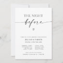 Search for casual rehearsal dinner invitations Minimalist