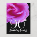 Search for 91st birthday invitations 90th