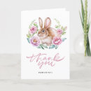 Search for bunny thank you cards Cute