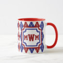 Recherche de motif losange tasses Blanc