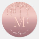 Search for glitter monogram stickers Birthday