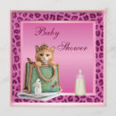 Search for pink leopard baby shower invitations Cute
