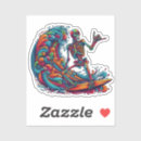 Search for ride the wave stickers Surfer