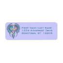 Search for sea creature return address labels Seahorse