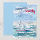 Search for yacht birthday invitations Watercolor