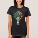 Search for celtic cross tshirts Shamrock