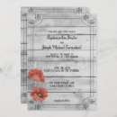 Search for poppy wedding invitations Trendy