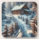 Recherche de hiver dessous de verres Magique