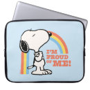 Search for rainbow laptop cases Charlie brown