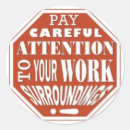 Search for attention stickers Work