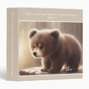 Search for brown bear binders Birthday