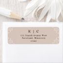 Search for ecru return address labels Vintage