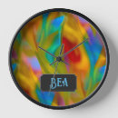 Search for arty clocks Colourful