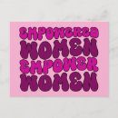 Search for empowering women postcards Feminist
