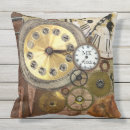 Search for vintage steampunk pillows Industrial