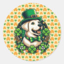 Search for dog st patricks day stickers Clover