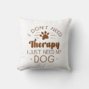 Recherche de thérapie coussins Chien